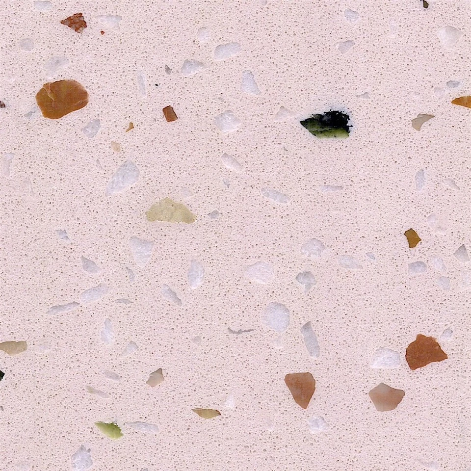 terrazzo floor white